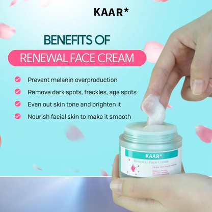 KAAR* Renewal Skin Firming Cream | Gentle & Effective Daily Firming for All Skin Types