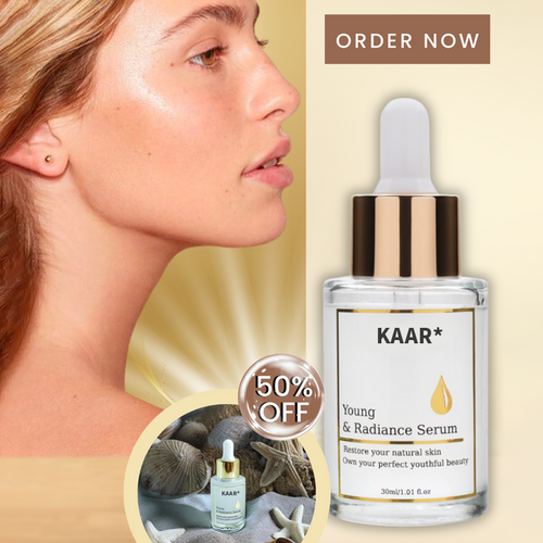 KAAR* Young & Radiance Serum | Gentle & Effective Daily Firming & Skin Tightening for Youthful, Radiant Skin✨️