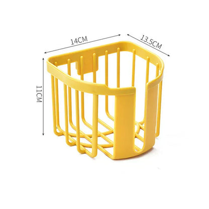 Punch-Free Wall-Mounted Toilet Paper Shelf – Bathroom & Kitchen Tissue Storage Box